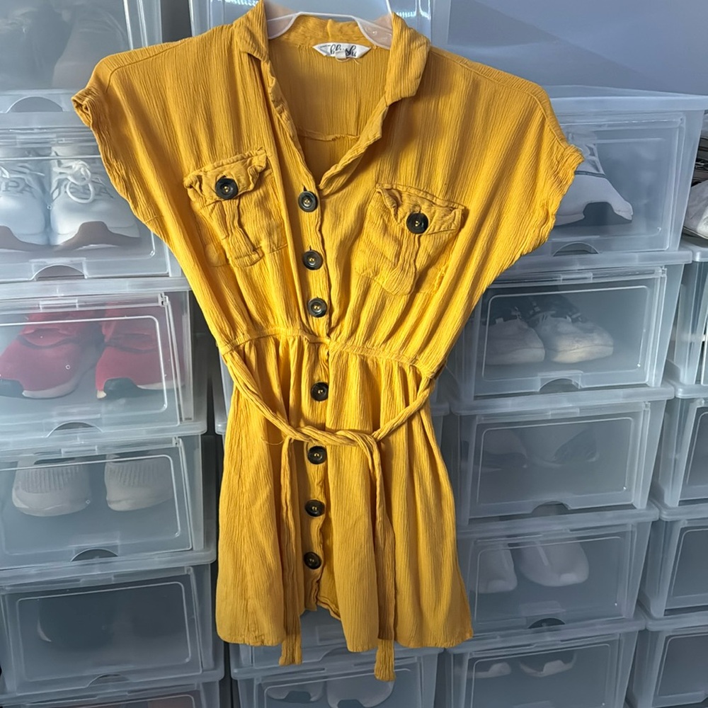 Cute button down dress
